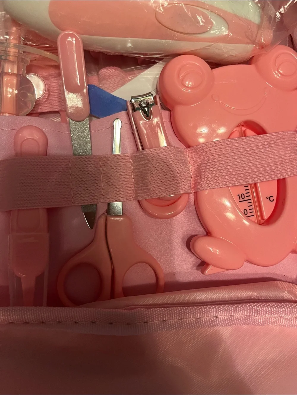Kids Pink Baby Care & Bath Kit – Complete Grooming Set
